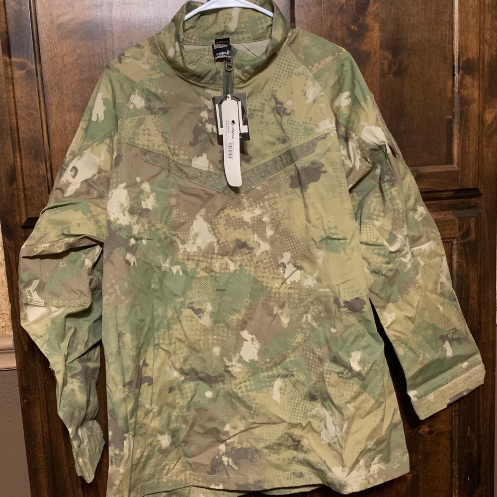 Dye paintball pullover and pants.